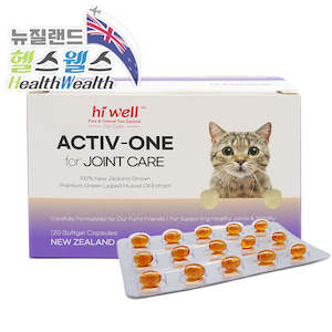 %EC%98%A4%EB%A9%94%EA%B0%803 %EB%A0%88%EC%8B%9C%ED%8B%B4: 하이웰 펫 고양이 액티브 원 for 조인트 케어 120소프트젤 캡슐