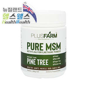 Plusfarm: 소나무에서 추출한 플러스팜 MSM 식이유황 파우더 300g