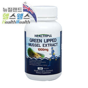 Healthpia: 헬스피아 초록입홍합 1000mg 100캡슐