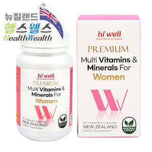 하이웰 프리미엄 멀티비타민 & 미네랄 For 여성 60베지캡슐