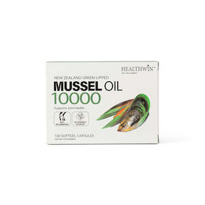 Mussel: Green Lipped Mussel Oil 10000mg 100c