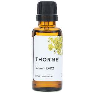 Thorne: Vitamin D / K2 Liquid 30ml