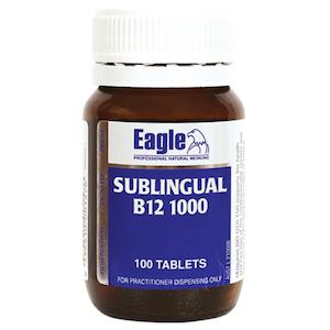 Sublingual B12 1000 Chewable 100 Tabs