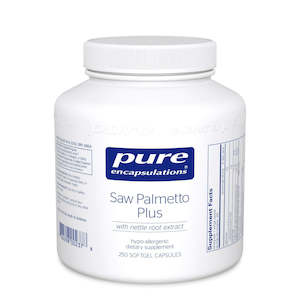 Pure Encapsulations: Saw Palmetto Plus 60 capsules