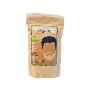 Organic Men's Hair Colour - Soft Black