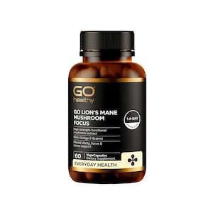 Go Healthy: Go Lion's Mane Mushroom Focus