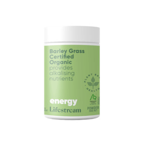 Lifestream: Barley Grass Certified Organic Powder