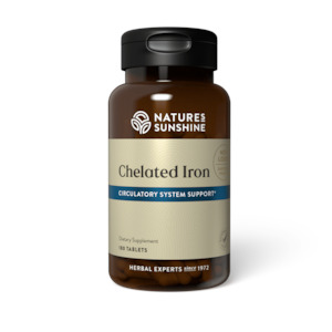 Natures Sunshine: Chelated Iron