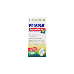 Clinicians: Prospan Bronchial Syrup