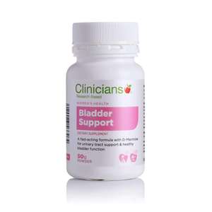 Clinicians: Bladder Support