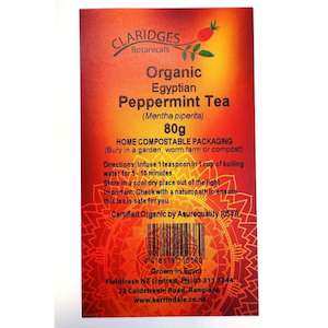 Herbal Teas: Organic Peppermint Tea Loose