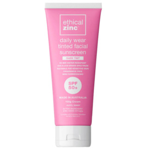 Summer Essentials: Ethical Zinc Daily Wear Dark Tinted Sunscreen
