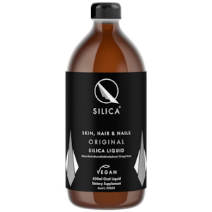 Colloidal Minerals: Qsilica Colloidal Silica Hair Skin Nail Liquid