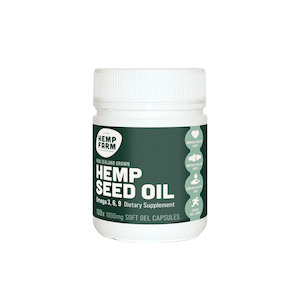 Kiwi Hemp Seed Oil Capsules