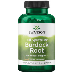 Cleanse And Detox: Swanson Burdock Root 460mg