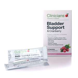 Bladder Support with Cranberry Sachets