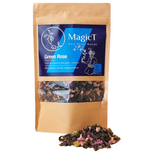 Healthy Anti Aging And Longevity: Green Rose Tea Blend