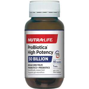 ProBiotica High Potency 50 Billion 60 Caps - Short Dated