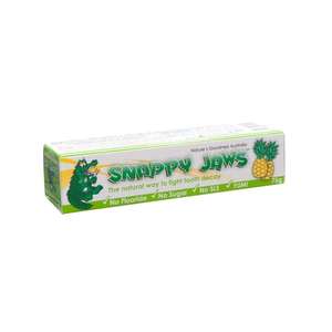 Recommended Seguno: Snappy Jaws Toothpaste - Pineapple - Short Dated