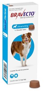 Bravecto Chewable Large Dog 20-40 kg