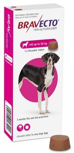 Bravecto: Bravecto Chewable X-Large Dog 40-56 kg