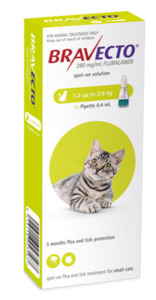 Bravecto: Bravecto Spot-On Cat Small