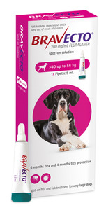 Bravecto: Bravecto Spot-On for Dogs X-Large 40-56 kg