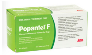 Popantel F Allwormer for Small Dogs