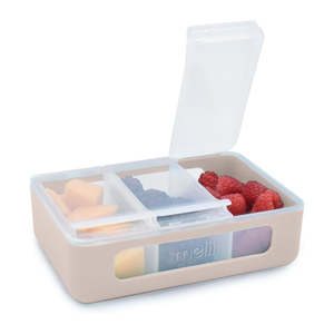 Bento Lunchboxes Accessories: Melii Snackle Box 3 Compartment