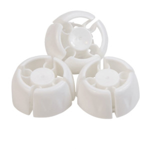 Kids Tableware: (3pc) Reusable Silicone Food Pouch Replacement Lids