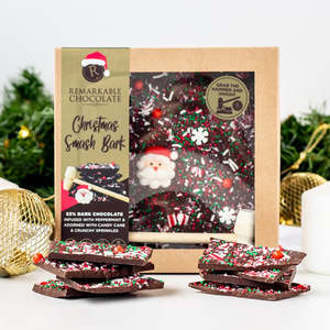 Remarkable Chocolate, Christmas Luxury Smash Bark, 135g