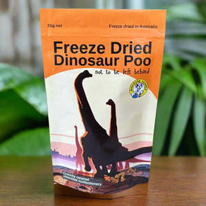 Freeze Dried Dinosaur Poo, Crunchy Caramel Chocolate Confectionary, 20g