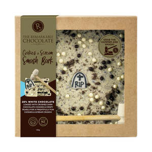 Remarkable Chocolate, Cookies & Scream, Smash Bark, 135g