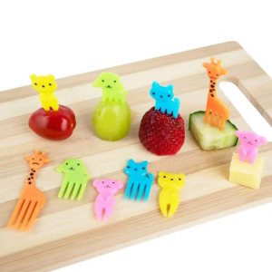 Food Picks: (10pc) Food Picks, Giraffe