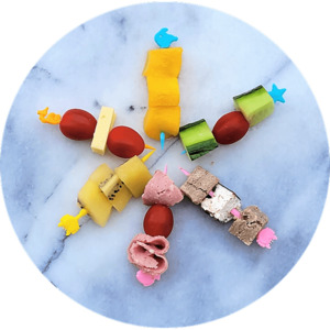Food Picks: (6pc) Mini Food Skewers, Sea Life