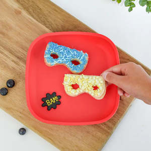 Lunch Punch Sandwich Cutters, Superhero (Set of 2)