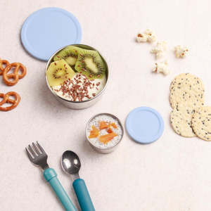 Lunchboxes: Nestling Stainless Steel Lunchbox Dipper Set