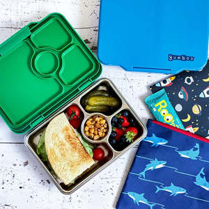 Lunchboxes: Yumbox Prêt, Stainless Steel 4 Compartment Lunchbox