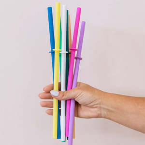 Silicone Cups: (3pc) Montii Fusion Smoothie STRAW Set