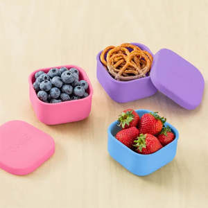 Silicone Cups: OmieSnack, Silicone Snack Container