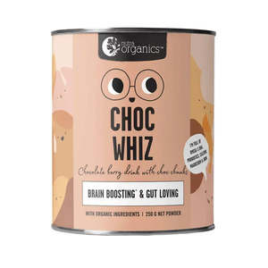 Nutra Organics: Nutra Organics, Choc Whiz (GF), 250g