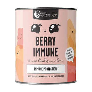 Nutra Organics: Nutra Organics, Berry Immune (DF/GF/V), 200g