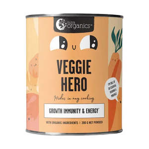 Nutra Organics, Veggie Hero (DF/V), 125g/200g