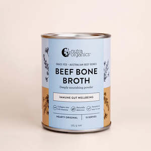 Nutra Organics: Nutra Organics, Beef Bone Broth (DF/GF), 125g