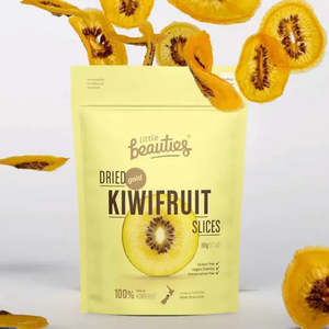 Little Beauties: 100% Air-Dried NZ Gold Kiwifruit Slices, 50g