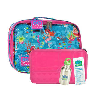 Go Green: Go Green Lunchbox Set, Mermaid Paradise