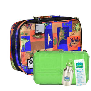 Go Green Lunchbox Set, Jurassic Party