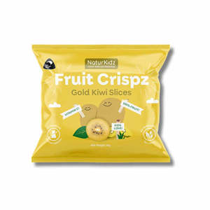 Naturkidz: NaturKidz, NZ Fruit Crisps, Gold Kiwifruit Slices (GF/DF), 10g