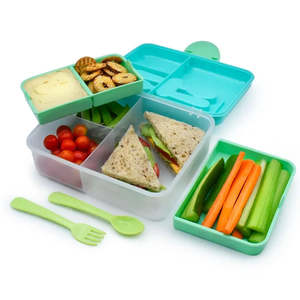 Melii: Melii 2-Tier Bento Box with Utensils
