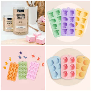 Nutra Organics: Gelatin & Silicone Moulds Bundle